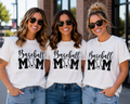 Baseball Mom (White and Gray)