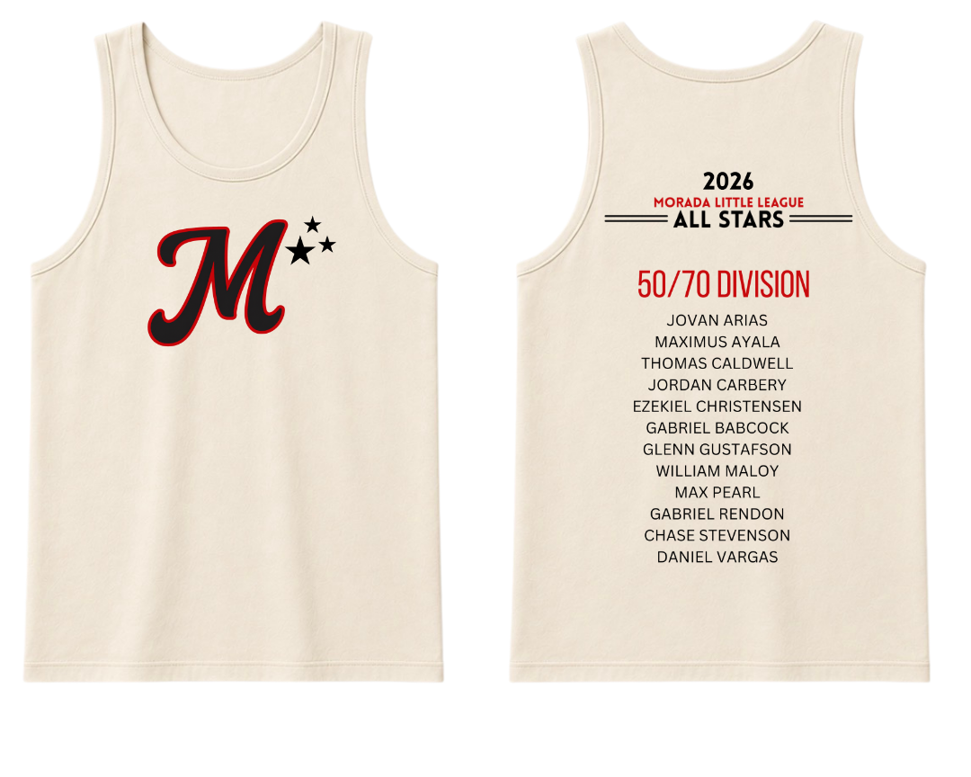 Youth Unisex Tank Top 50/70