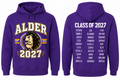 Alder Youth Purple Hoodie