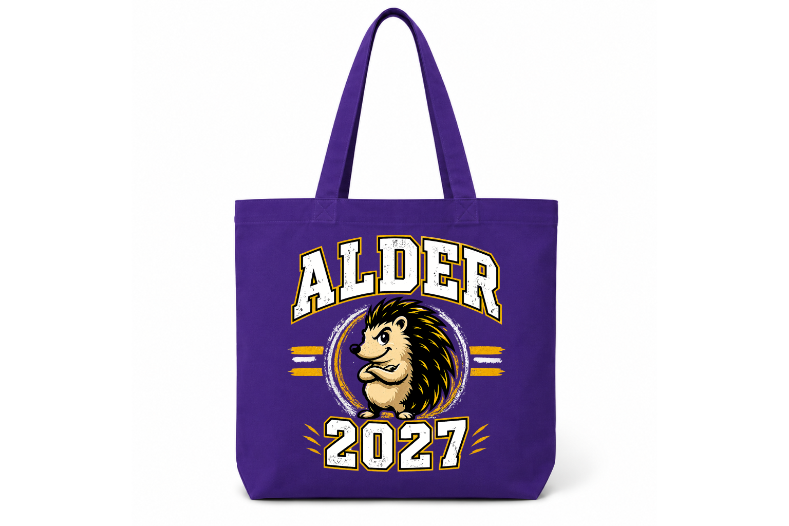 Alder Purple Tote Bag