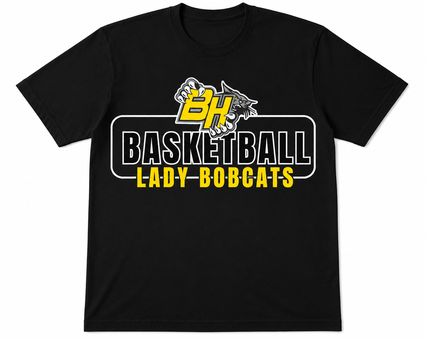 Girls Basketball Crewneck Adult T-Shirt