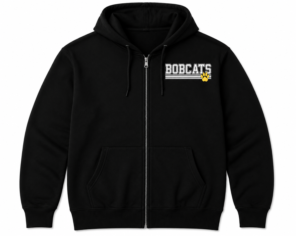 BHA Bobcats Zip Up