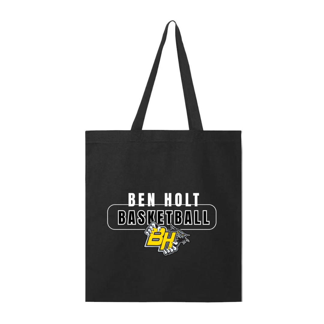 Boys Basketball Tote Bag