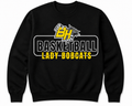 Girls Basketball Adult Crewneck Sweater