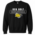 Boys Basketball Adult Crewneck Sweater