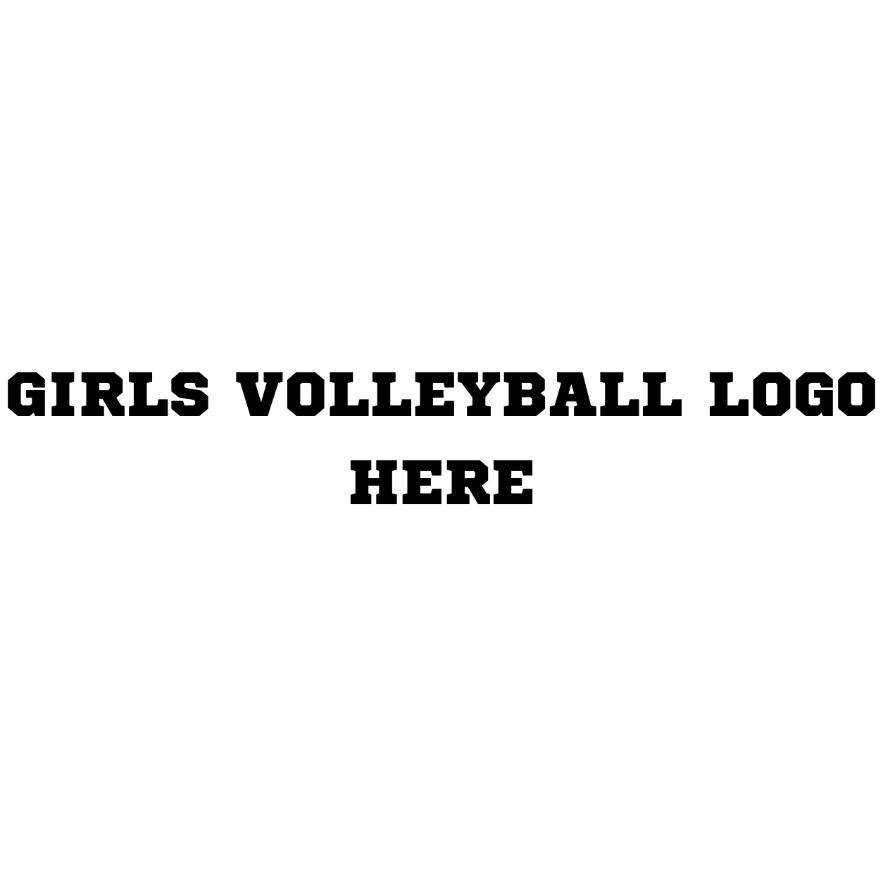 Girls Volleyball Crewneck Youth T-Shirt