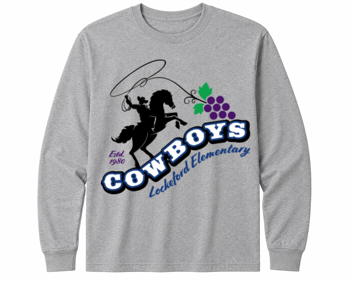 Lockeford Long Sleeve Shirt Orignal Logo