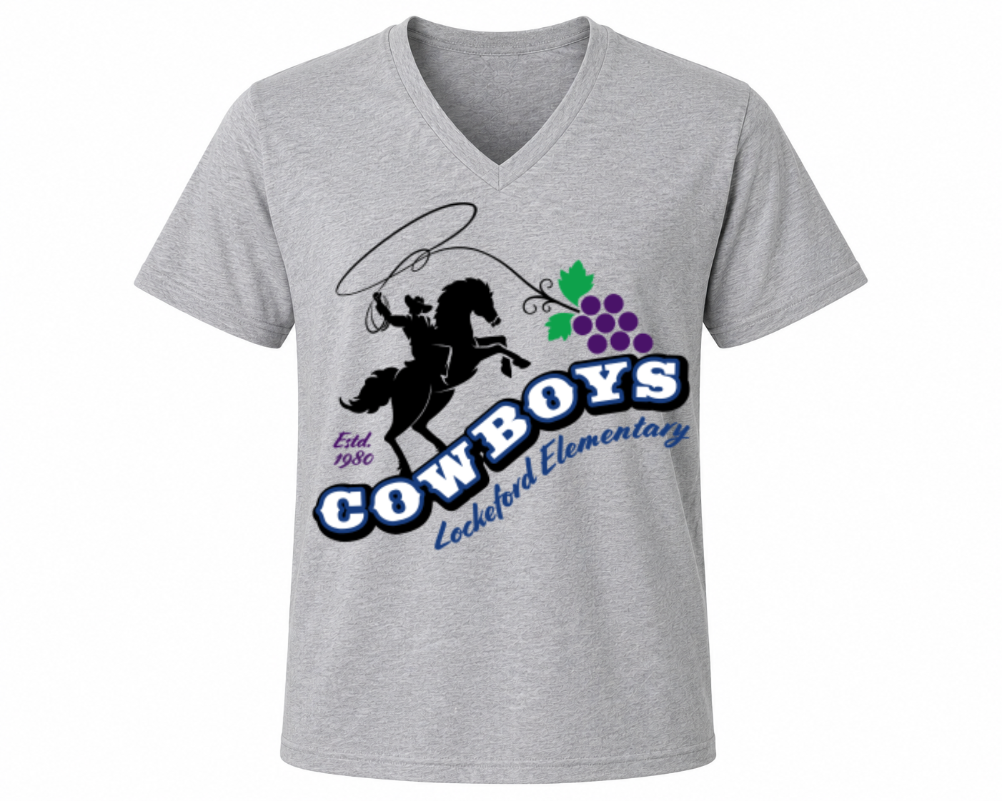 Lockeford V-Neck Original Logo