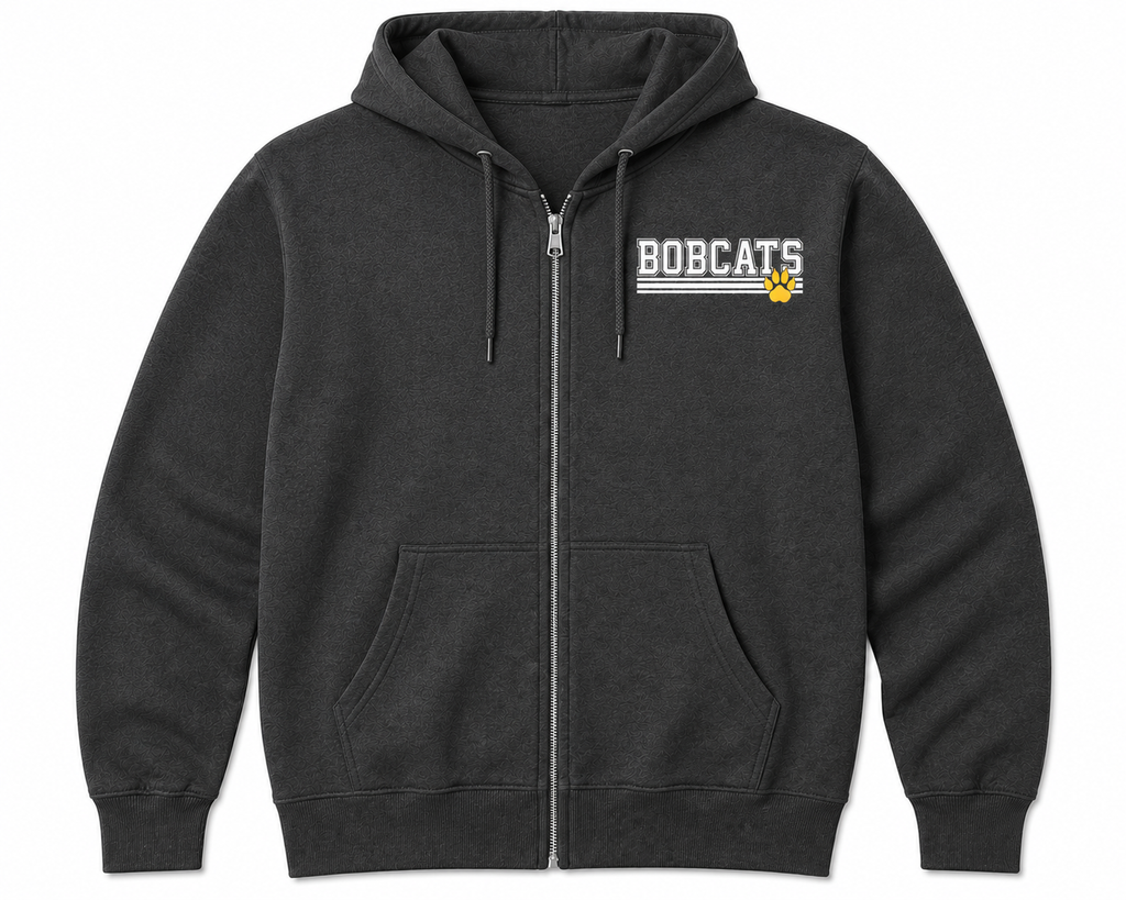 BHA Bobcats Zip Up
