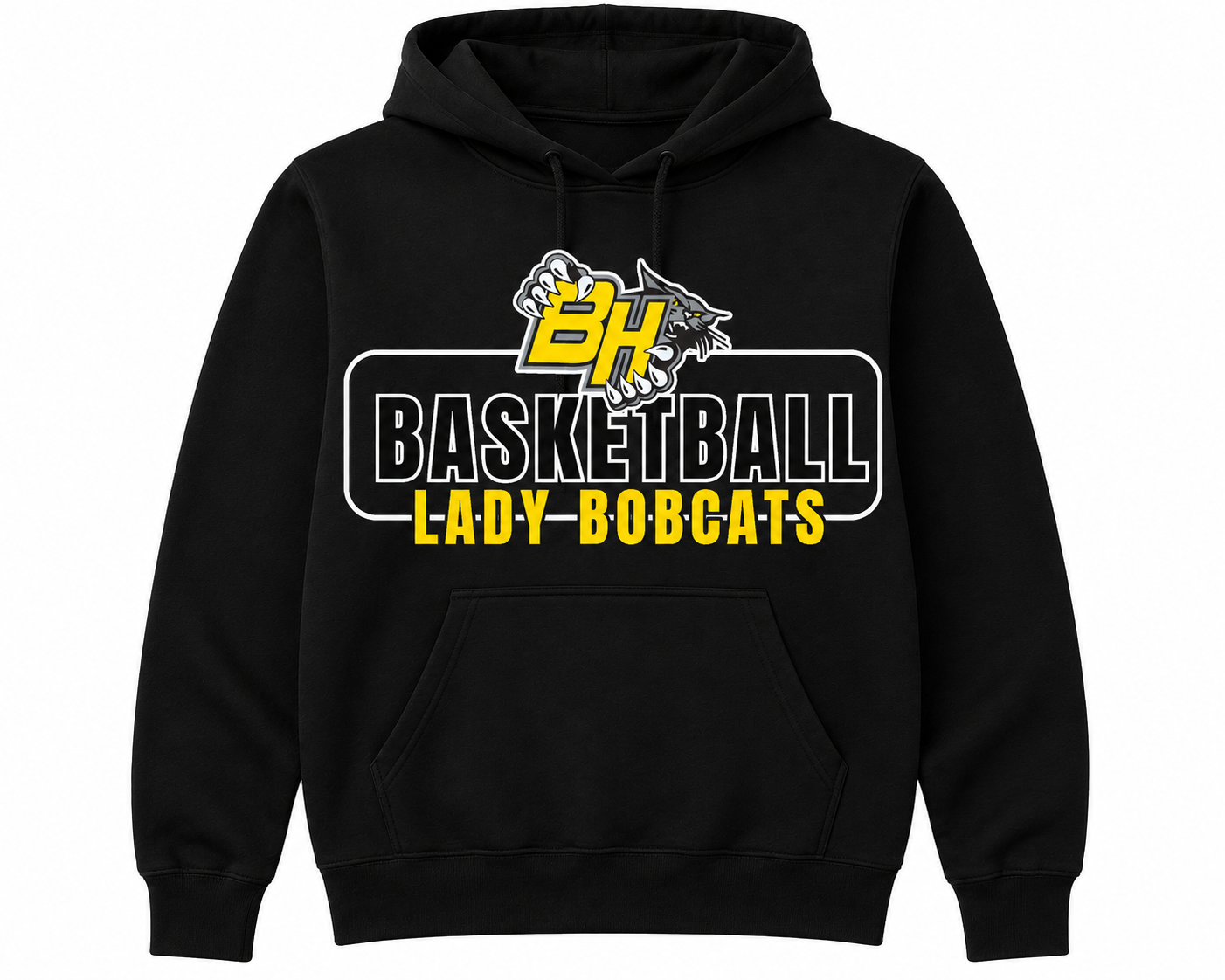 Girls Basketball Adult Hoodie
