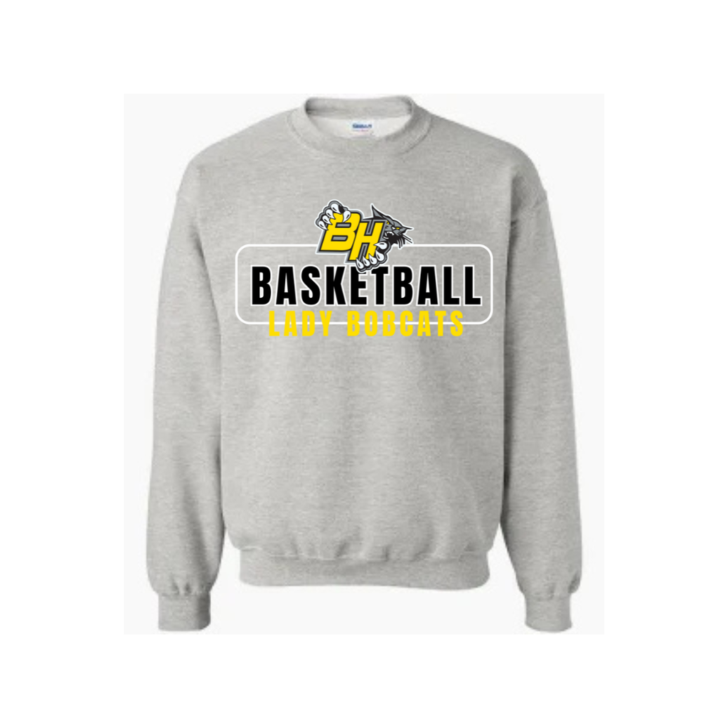 BHA Lady Bobcats Basketball Youth Crewnecks
