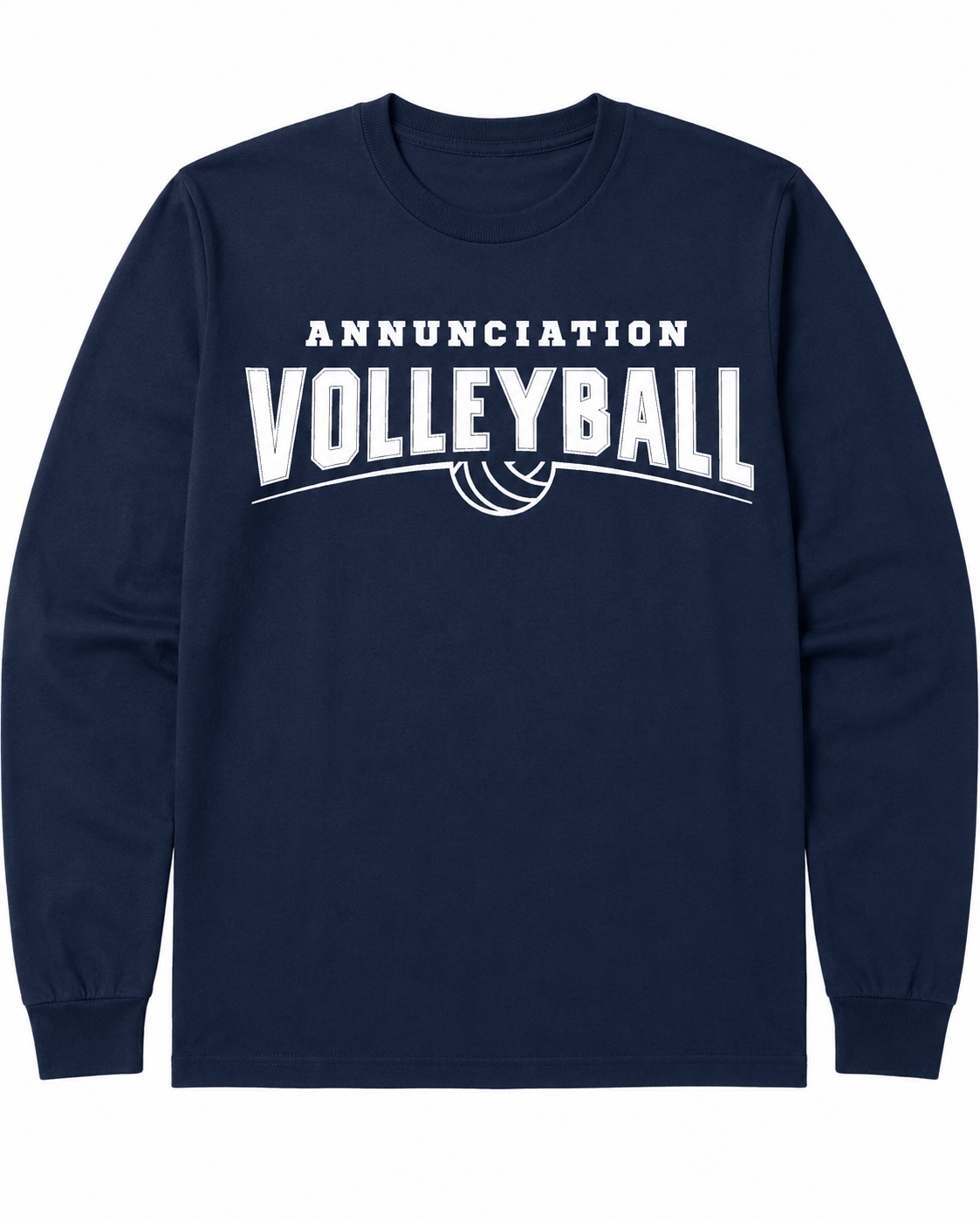 Adult Long Sleeve T-Shirt Volleyball