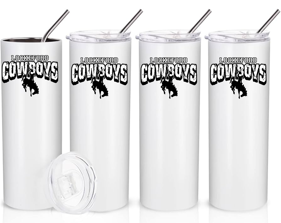 Lockeford Tumblers with Lid and Straw