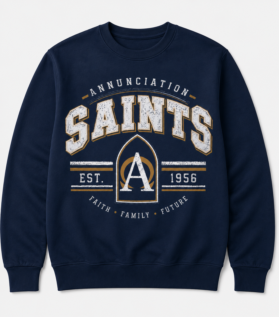 Youth Crewneck Sweatshirt (Saints)