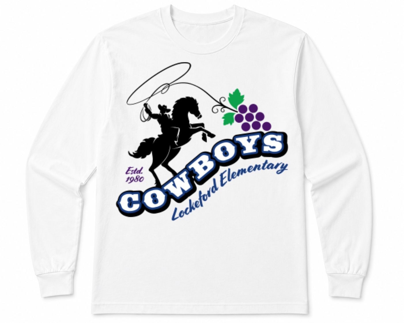 Lockeford Long Sleeve Shirt Orignal Logo