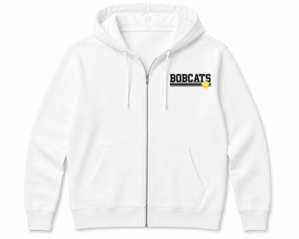 BHA Bobcats Zip Up