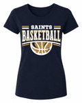Womens Crewneck T-Shirt Basketball