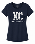 Womens Crewneck T-Shirt Cross Country
