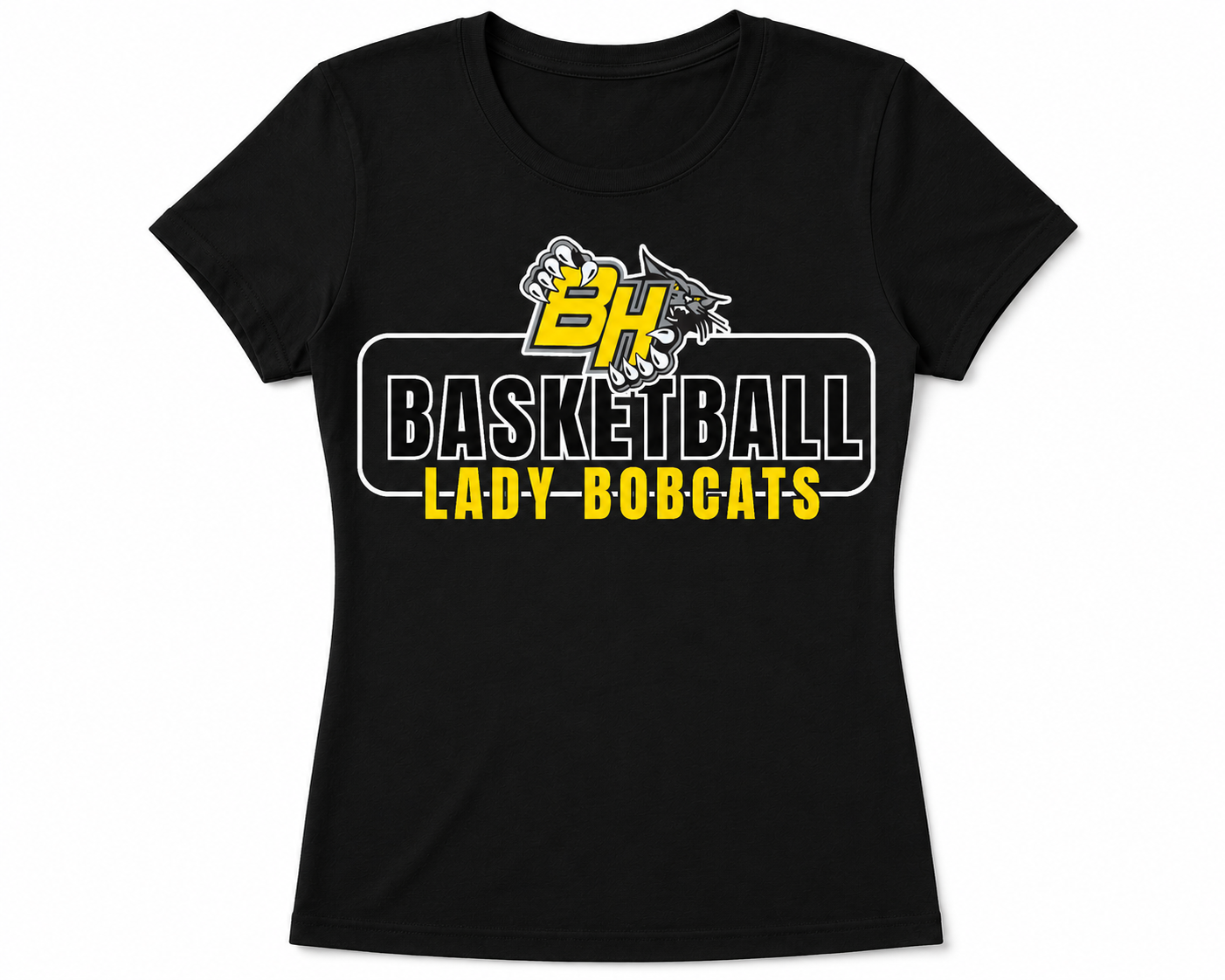 Girls Basketball Womens Crewneck Adult T-Shirt