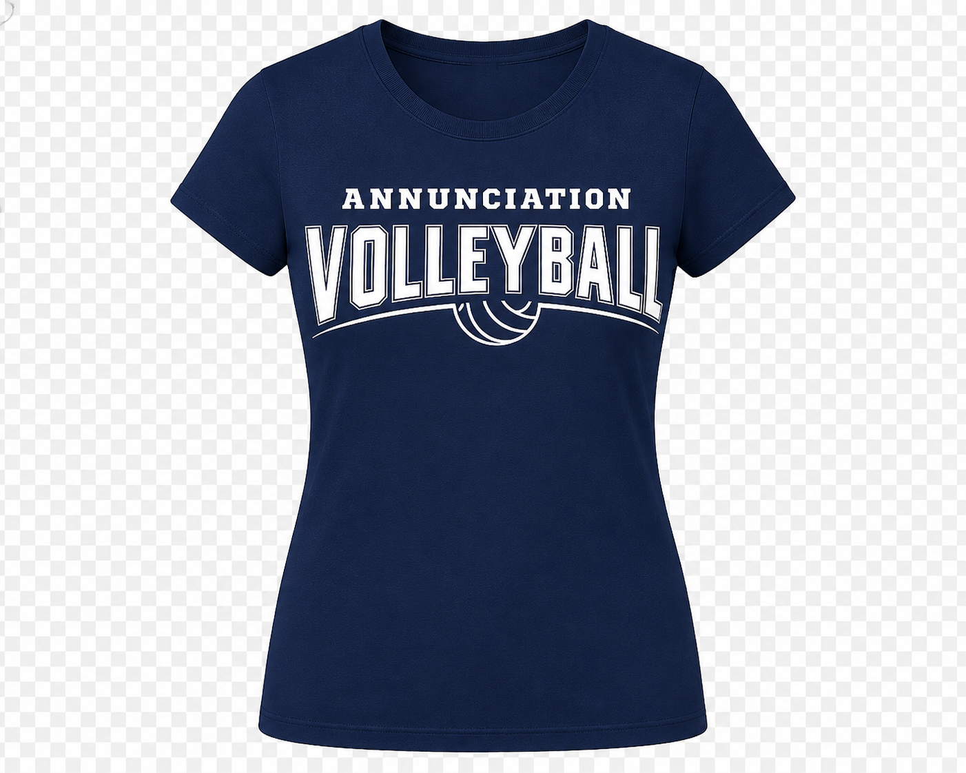 Girls Crewneck T-Shirt Volleyball